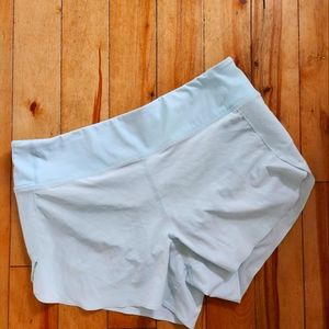 Athleta - Light Blue 3.5 in Running Shorts